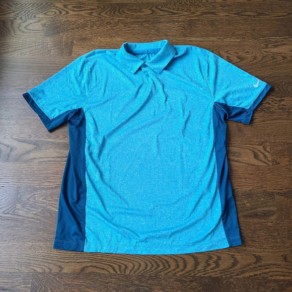 Nike Other - Nike golf polo shirt Men's sz.L blue